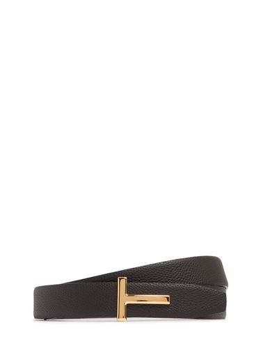 Cm Reversible Soft Grained Leather Belt - TOM FORD - Modalova