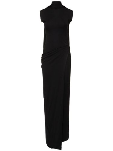 Nou Silk & Viscose Long Dress - AYA MUSE - Modalova