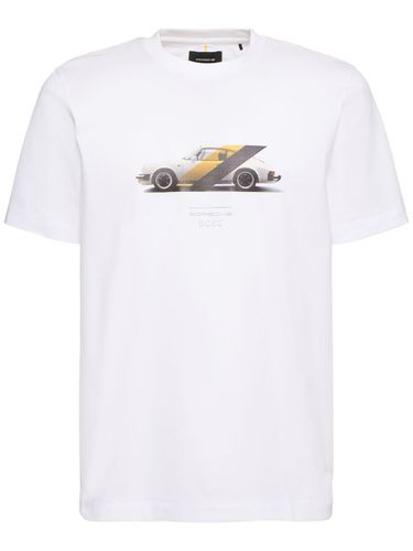 Porsche Thompson Cotton T-shirt - BOSS - Modalova