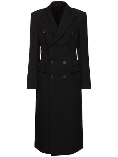 Double Breast Wool Coat - WARDROBE.NYC - Modalova