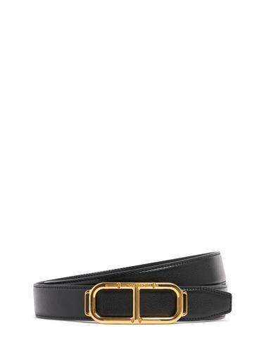 Cm Stadium Leather Belt - TOM FORD - Modalova