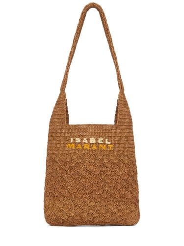 Small Praia Raffia Tote Bag - ISABEL MARANT - Modalova