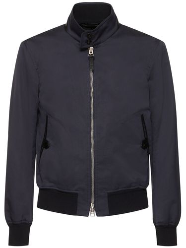 Soft Cotton & Silk Casual Jacket - TOM FORD - Modalova