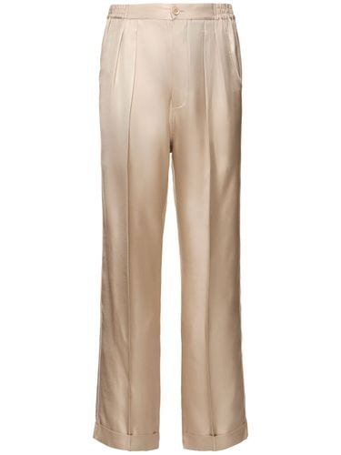 Silk Twill Lounge Pants - TOM FORD - Modalova