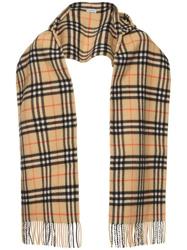 Bufanda De Cashmere Con Capucha - BURBERRY - Modalova