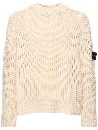 Uv Reactive Crewneck Sweater - STONE ISLAND - Modalova