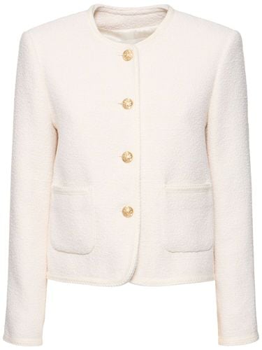 Classic Bouclé Tweed Jacket - DUNST - Modalova