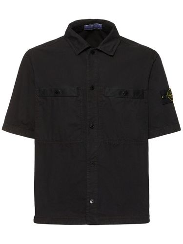 Short Sleeve Overshirt - STONE ISLAND - Modalova