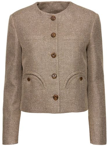 Shamo Linen Blend Bolero Jacket - BLAZÉ MILANO - Modalova