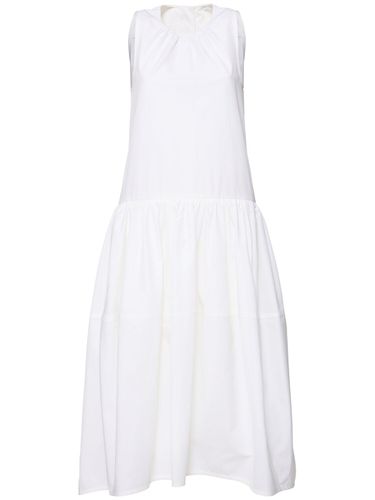 Cotton Poplin Midi Dress - JIL SANDER - Modalova