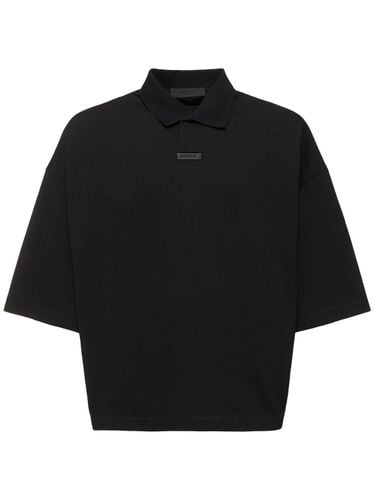 Cotton Piquet Polo - FEAR OF GOD ESSENTIALS - Modalova