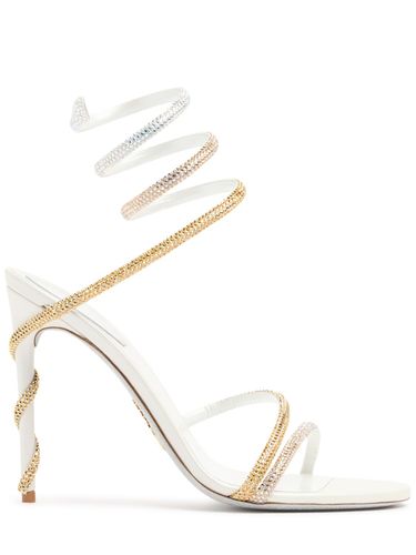 Mm Satin & Crystal Sandals - RENÉ CAOVILLA - Modalova