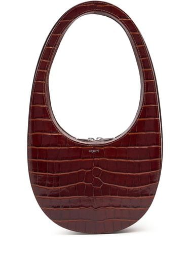 Swipe Croc Embossed Leather Bag - COPERNI - Modalova