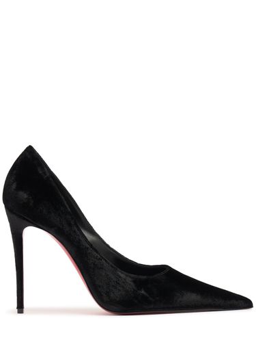 Mm Kate Max Glittered Velvet Pumps - CHRISTIAN LOUBOUTIN - Modalova