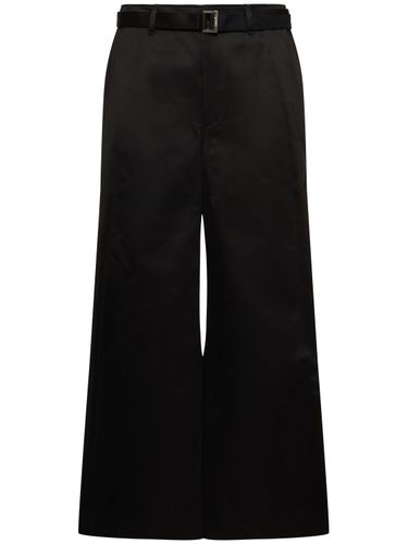 Cotton Chino Pants - SACAI - Modalova