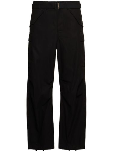 Cotton Twill Pants - SACAI - Modalova