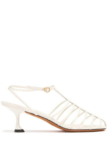 Mm Tee Cage Leather Sandals - PROENZA SCHOULER - Modalova