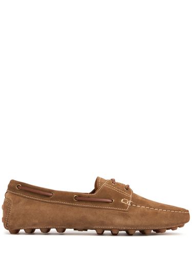 Suede Boat Shoes - TOD'S - Modalova