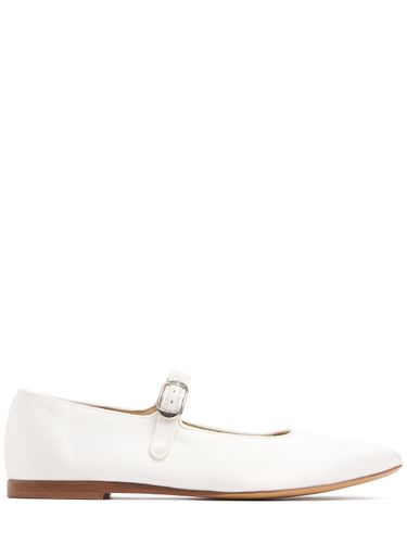 Mm Classic Satin Mary Jane Flats - LE MONDE BERYL - Modalova