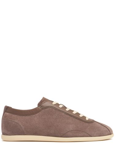 Suede Low Top Sneakers - BRUNELLO CUCINELLI - Modalova