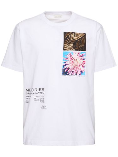 Camiseta De Algodón Jersey - DRIES VAN NOTEN - Modalova