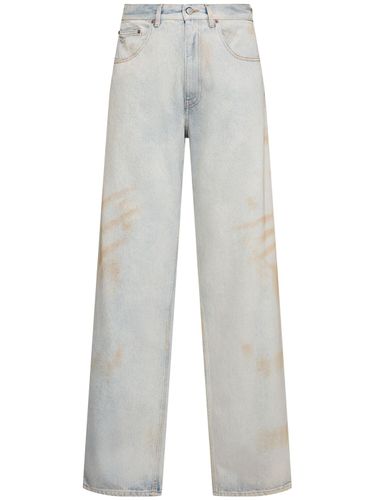 Pocket Vintage Denim Jeans - MM6 MAISON MARGIELA - Modalova