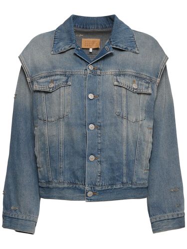 Cotton Denim Jacket - MM6 MAISON MARGIELA - Modalova