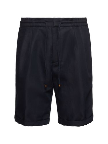 Cotton & Linen Bermuda Shorts - BRUNELLO CUCINELLI - Modalova