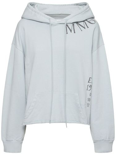 Logo Unbrushed Sweatshirt Hoodie - MM6 MAISON MARGIELA - Modalova