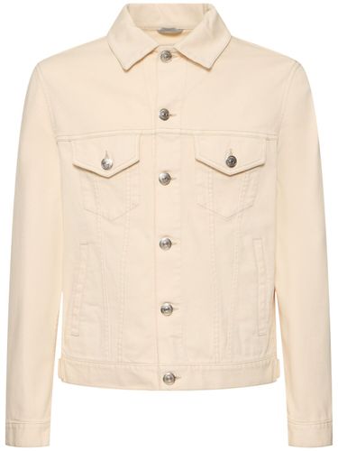 Chaqueta De Denim De Algodón - BRUNELLO CUCINELLI - Modalova