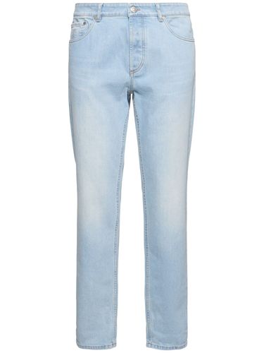 Stonewashed Cotton Denim Jeans - BRUNELLO CUCINELLI - Modalova