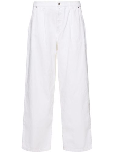 Relaxed Pleated Pants - MOSCHINO - Modalova