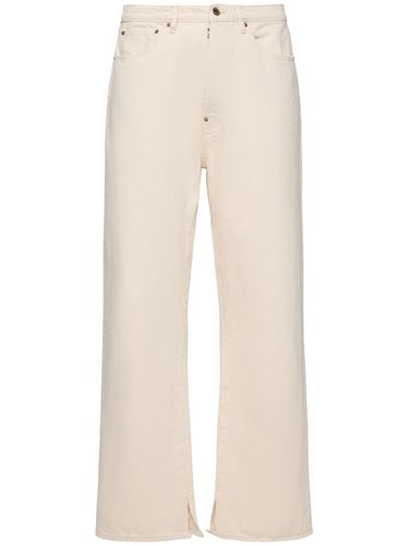 Cotton Denim Wide Pants - MAISON MARGIELA - Modalova