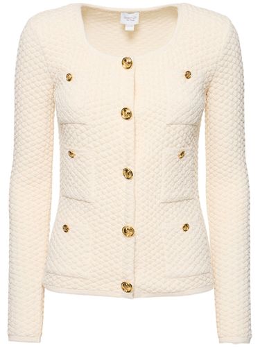 Knit Cardigan W/ Pockets - GIAMBATTISTA VALLI - Modalova