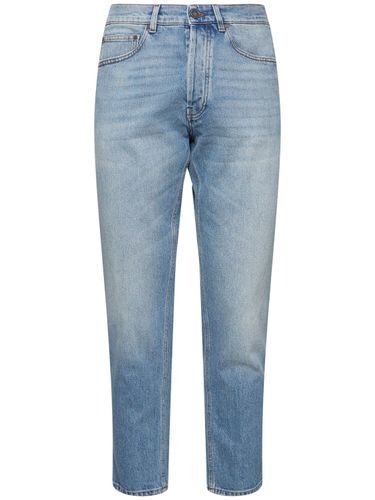 Stretch Cotton Denim Jeans - LARDINI - Modalova