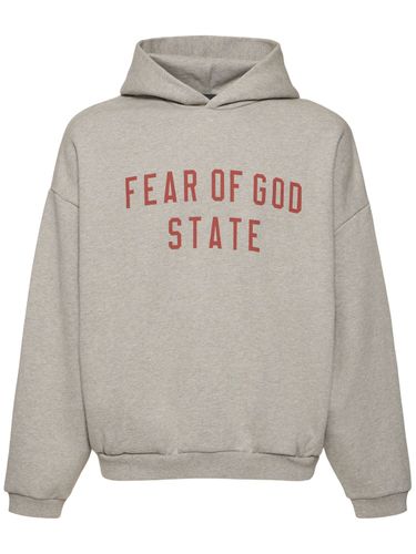 Cotton Blend Hoodie - FEAR OF GOD ESSENTIALS - Modalova