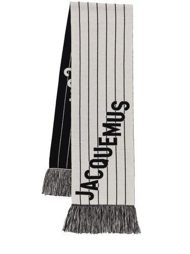 L'echarpe Liga Wool Scarf - JACQUEMUS - Modalova