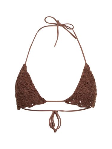 Crocheted Bikini Top - ERMANNO SCERVINO - Modalova