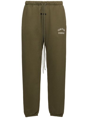 Essential Cotton Blend Sweatpants - FEAR OF GOD ESSENTIALS - Modalova