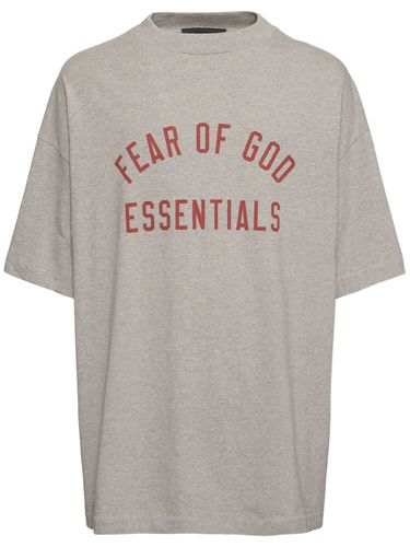 Jersey Crewneck T-shirt - FEAR OF GOD ESSENTIALS - Modalova