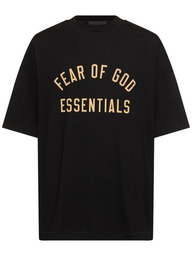 Jersey Crewneck T-shirt - FEAR OF GOD ESSENTIALS - Modalova