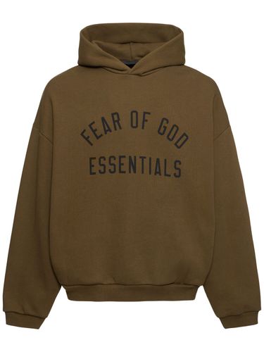 Cotton Blend Hoodie - FEAR OF GOD ESSENTIALS - Modalova