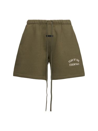 Cotton Blend Soccer Shorts - FEAR OF GOD ESSENTIALS - Modalova