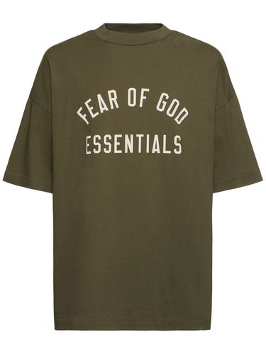 Jersey Crewneck T-shirt - FEAR OF GOD ESSENTIALS - Modalova