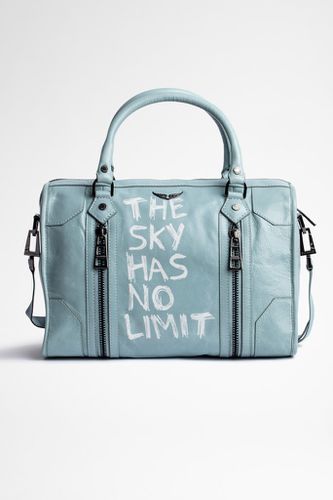 In dieser Saison präsentiert sich die Tasche Sunny XS aus himmelblauem Leder mit einer starken Botschaft: The sky has no limit. Dieses Must-have aus - Zadig&Voltaire - Modalova