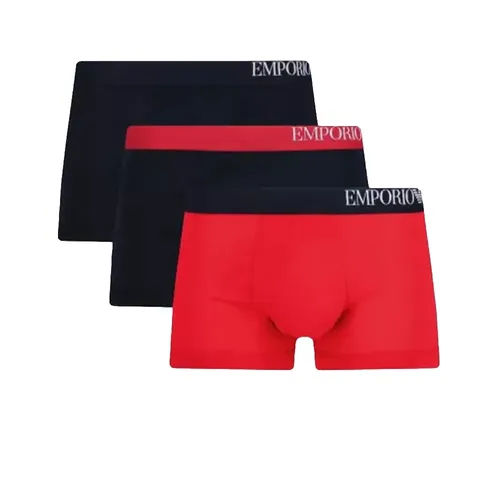 Boxer Pack x3 bicolor - Emporio Armani - Modalova