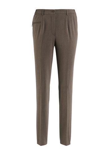 Professlan-Hose Comfort-Schnitt - taupe / melange - Gr. 195 von - Goldner Fashion - Modalova