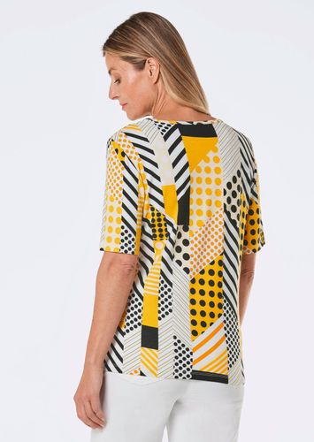 Druckshirt - / weiß / gemustert - Gr. 20 von Fashion - Goldner - Modalova