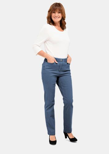 Klassische Jeansschlupfhose MARTHA - hellblau - Gr. 195 von - Goldner Fashion - Modalova