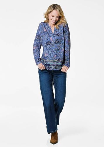 Langarmshirt mit Paisleymuster - / gemustert - Gr. 25 von - Goldner Fashion - Modalova